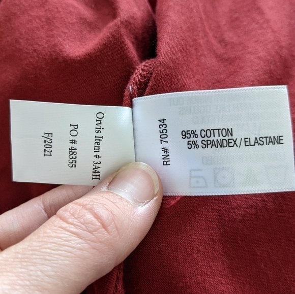 Orvis Button Long Sleeve Shirt S - Picture 4 of 5
